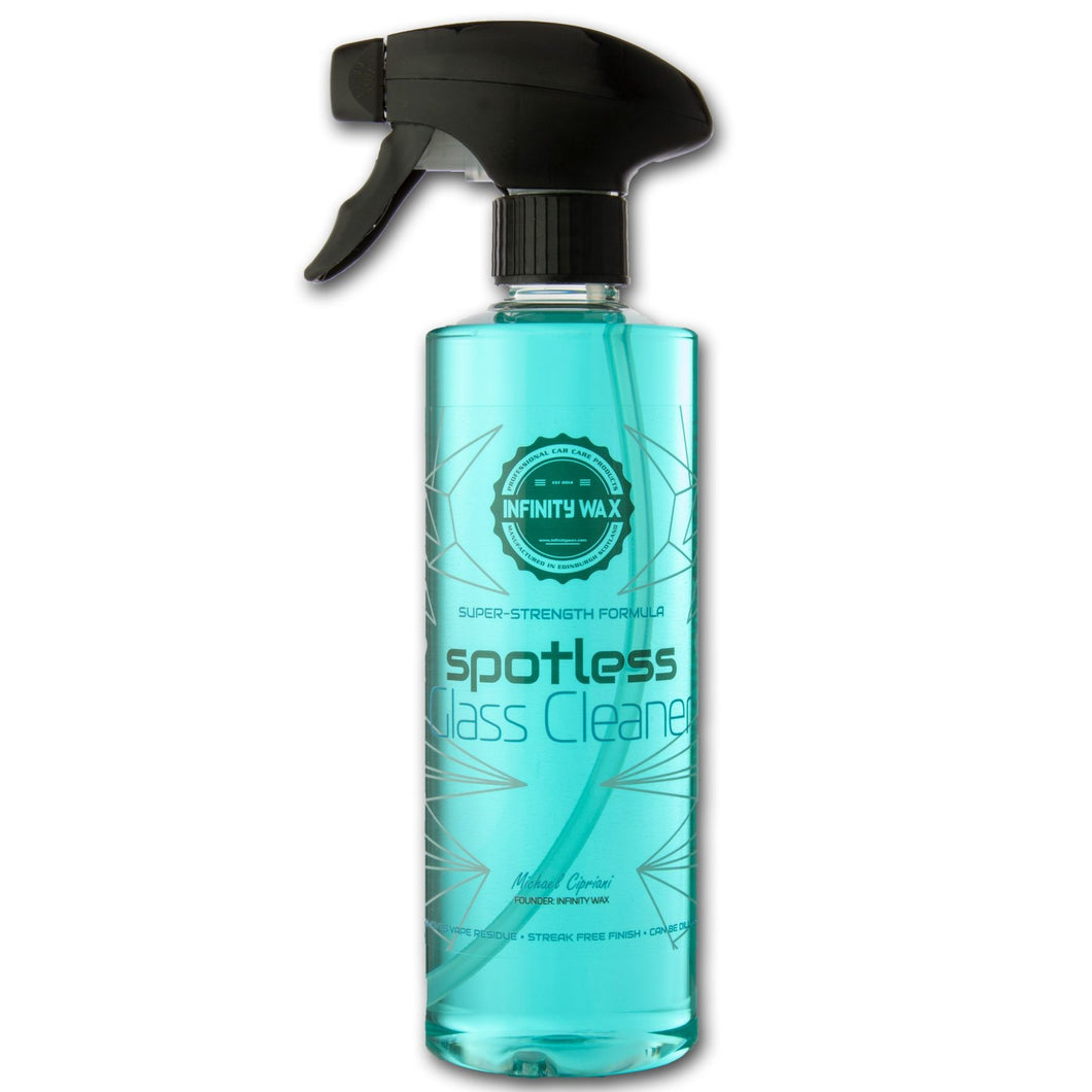 Spotless Glass Cleaner.