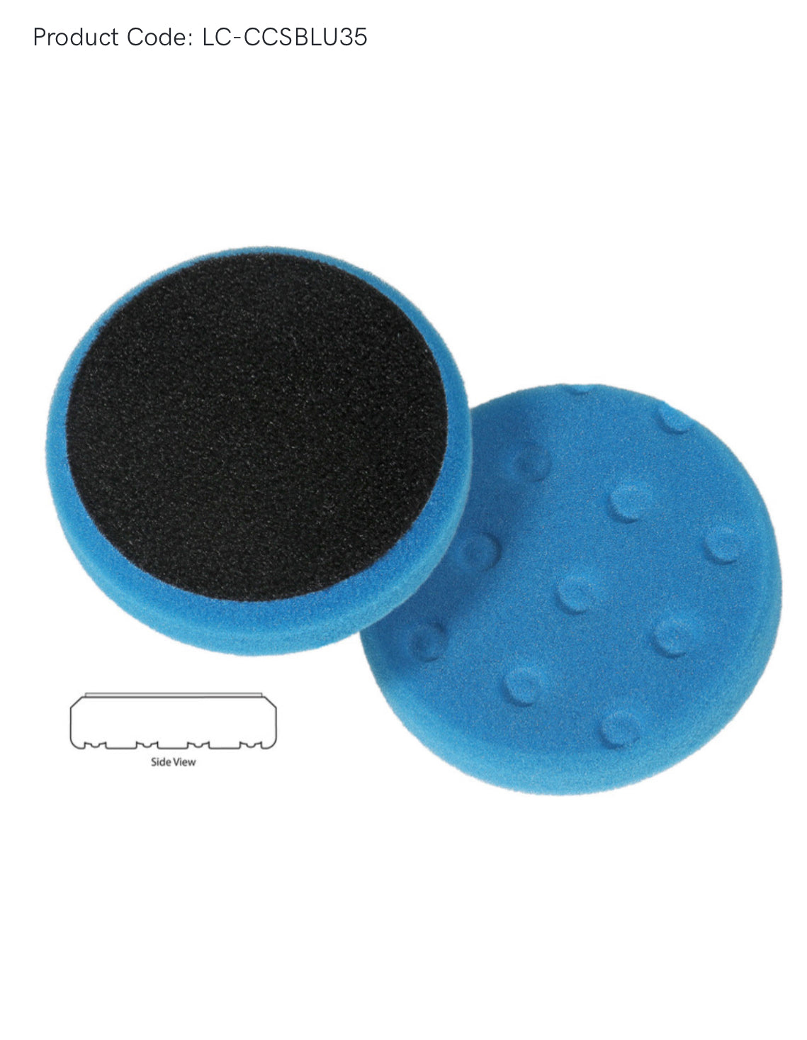 Lake Country CCS Pads - 3.5" - Blue Finessing