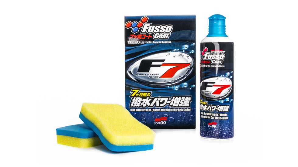 Soft99 - Fusso Coat F7 All Colours liquid car wax, 300 ml