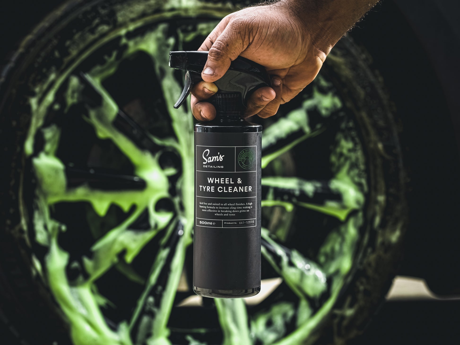 Sam's Detailing Expert Range 5 litre Wheel & Tyre Cleaner.