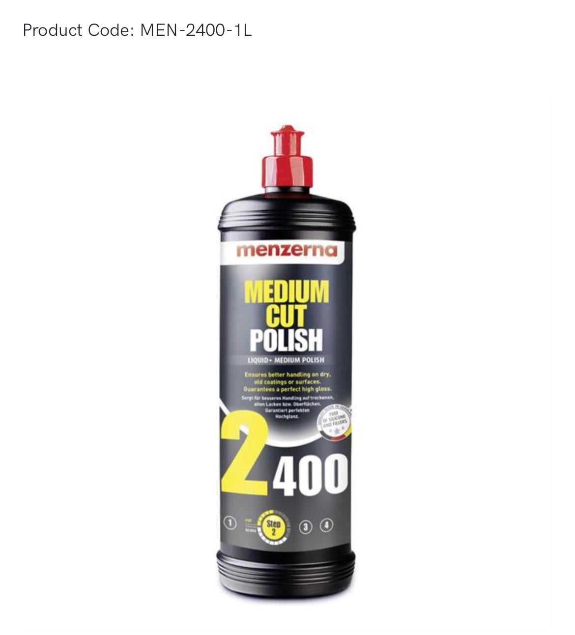 Menzerna 2400 Medium Cut Polish