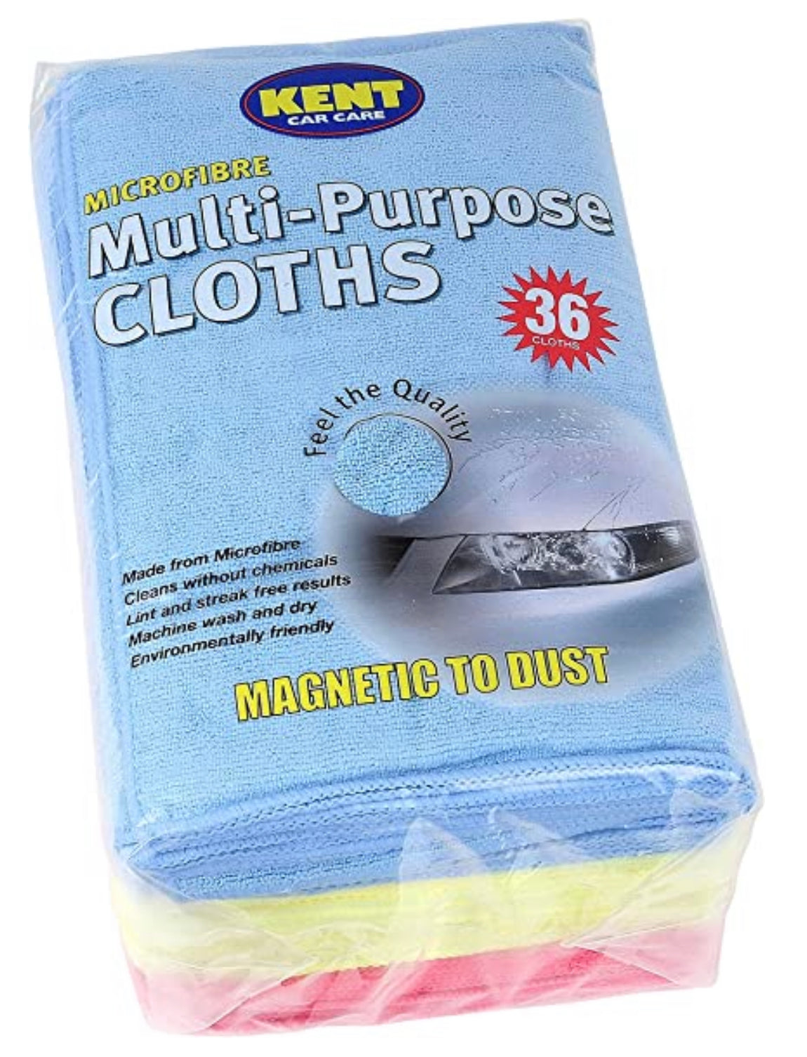 Kent Super Soft Microfibre Towels - 36 Pack