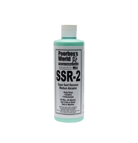 Poorboy's World SSR2 Super Swirl Remover - 16oz 473ml