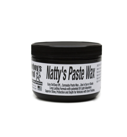 Poorboy's World Nattys Paste Wax BLACK