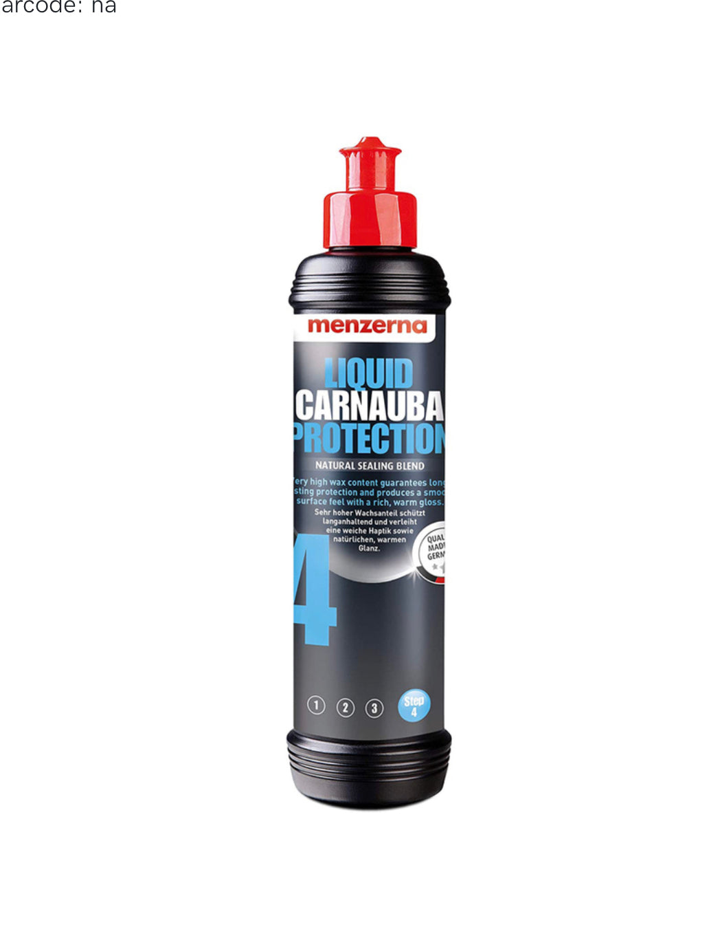 Menzerna Liquid Carnauba Protection - 250ml