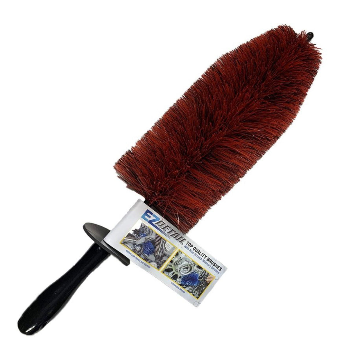 EZ Detail Wheel Brush - Large Red