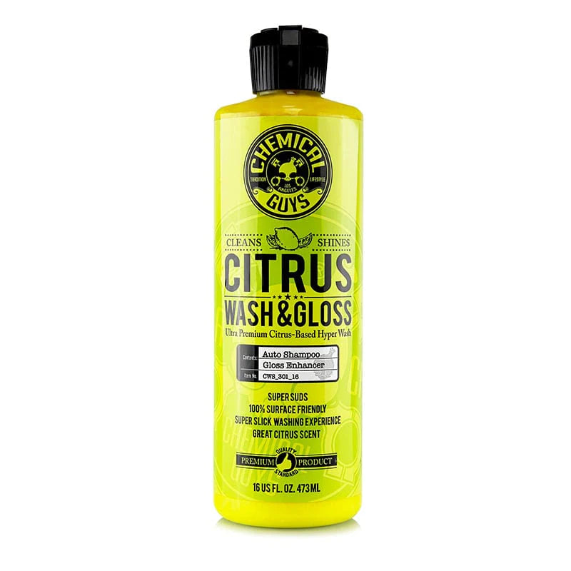 Chemical Guys - Citrus Wash & Gloss Concentrated Car Wash (16OZ)