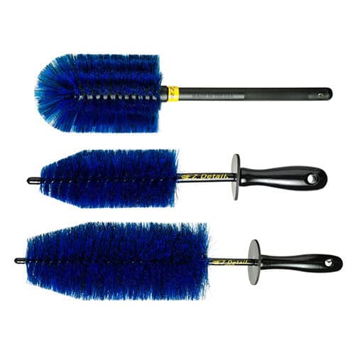 EZ Detail Wheel Brush Mini- Blue