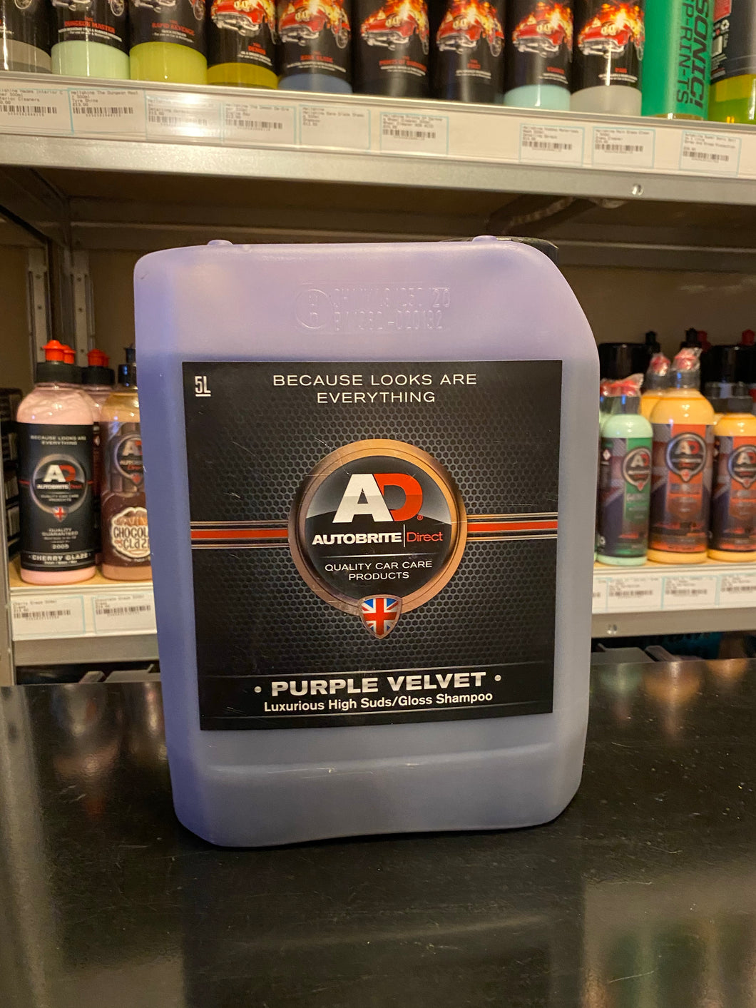 Autobrite - Purple Velvet Shampoo - Trade Size 5 Litre.
