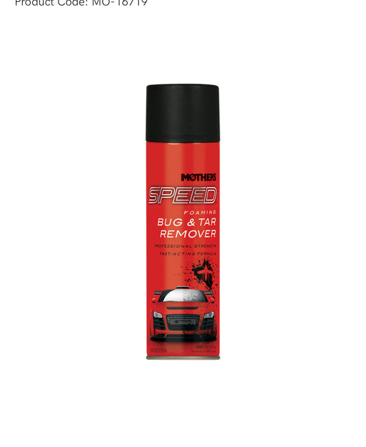 Mothers - Speed Foaming Bug & Tar Remover - 19oz Aerosol