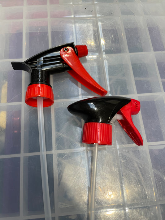 Spray Triggers - Red / Black