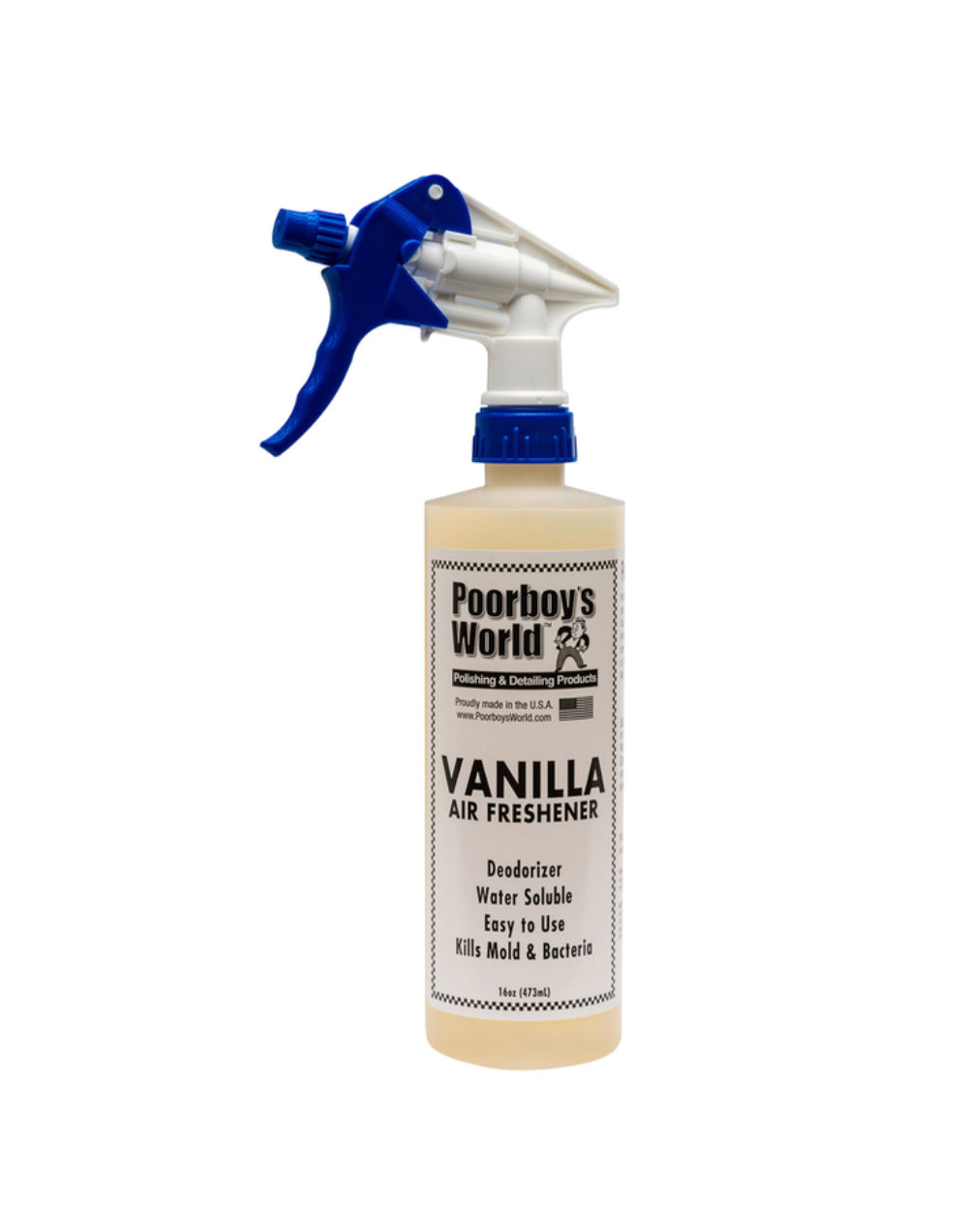 Poorboy's World Air Freshener Vanilla - 16oz 473ml