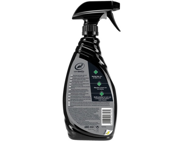 TURTLE WAX - HYBRID SOLUTIONS GRAPHENE ACRYLIC TYRE SHINE SPRAY COATING 680ML